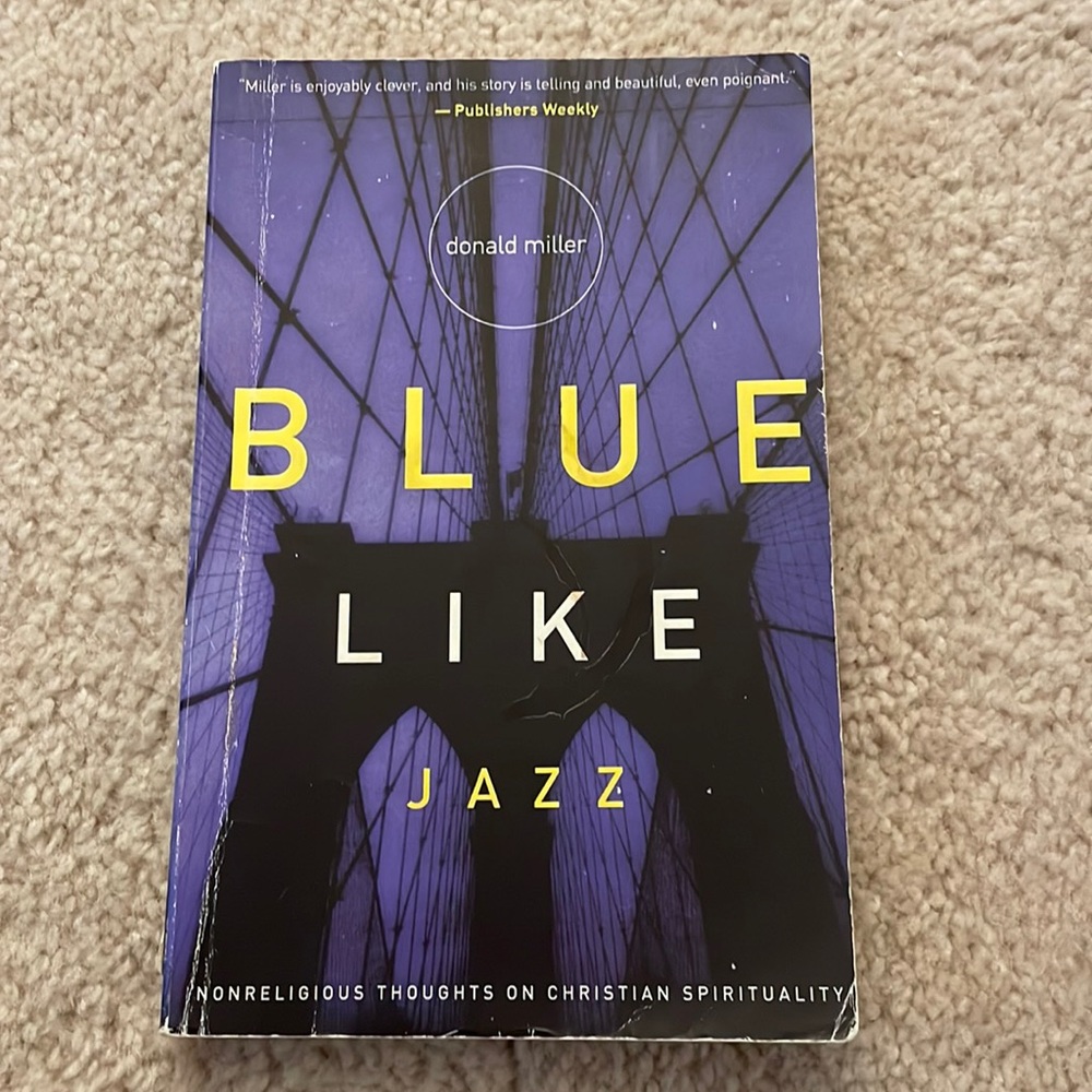 Blue Like Jazz by Donald Miller paperback